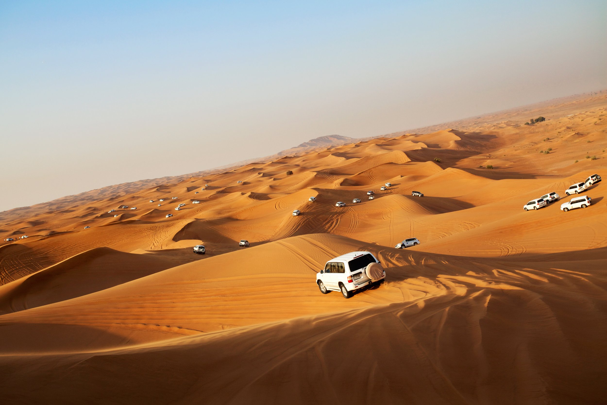 Dune Bashing Dubai Morning Desert Safari Tour